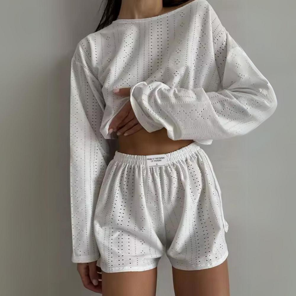 Sophronia – Frühlings-Pyjama-Loungewear