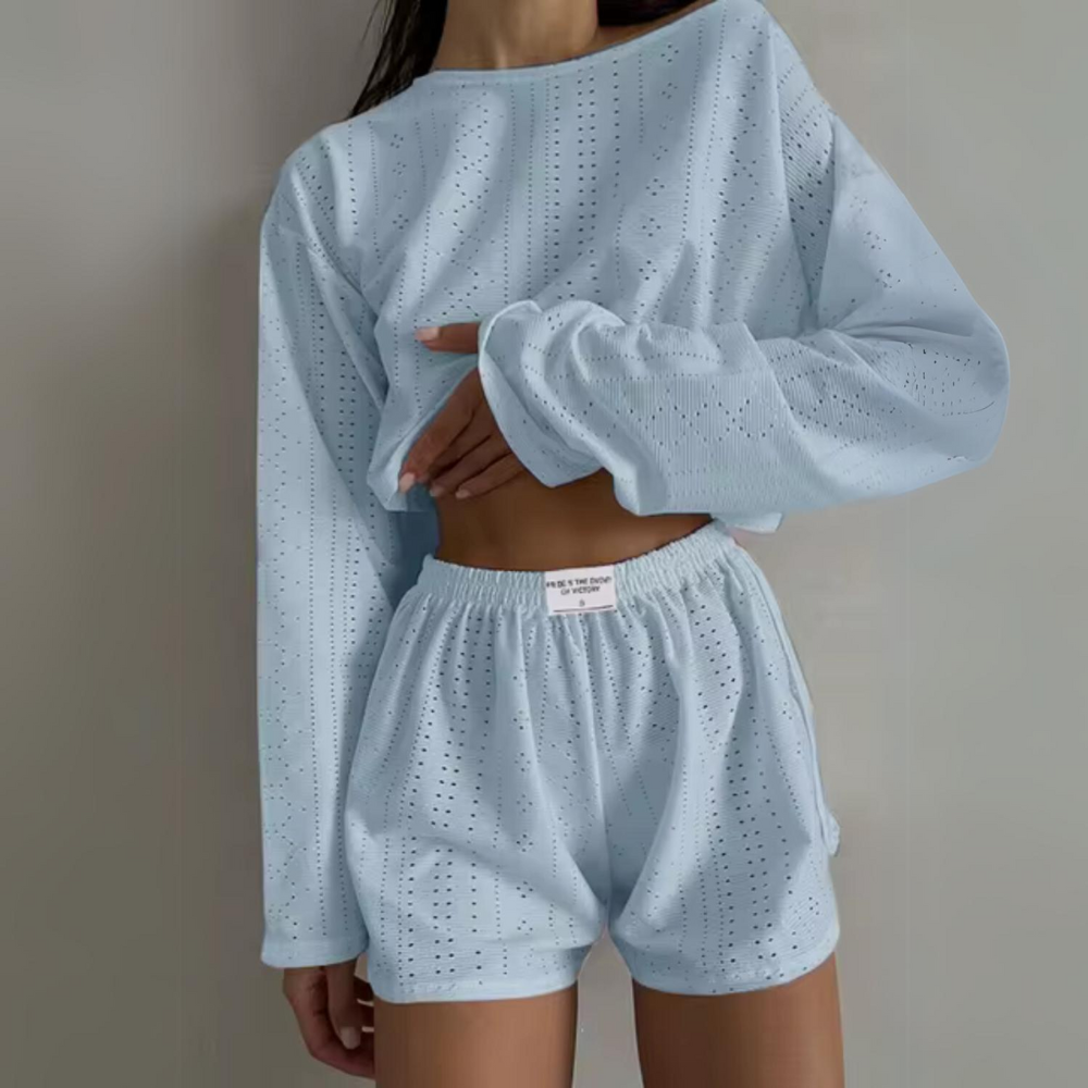 Sophronia – Frühlings-Pyjama-Loungewear