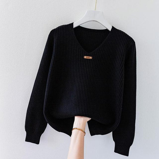 Glamouröser Strickpullover