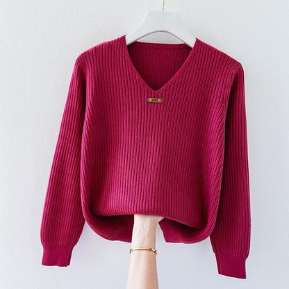 Glamouröser Strickpullover