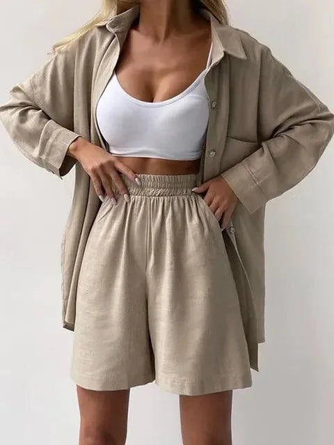 Damenset mit Bluse und Hose