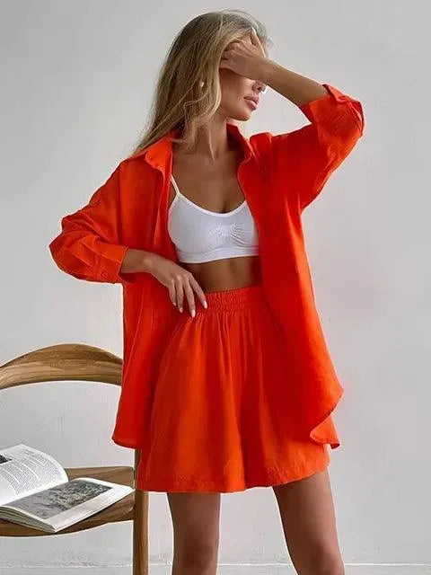 Damenset mit Bluse und Hose