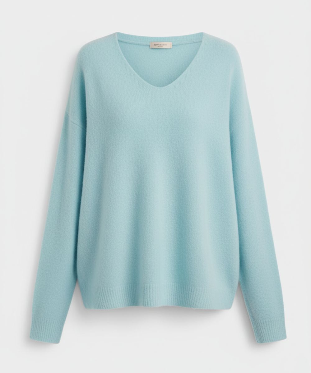 Mia | Damenpullover mit langen Ärmeln – schlicht, schick und bequem