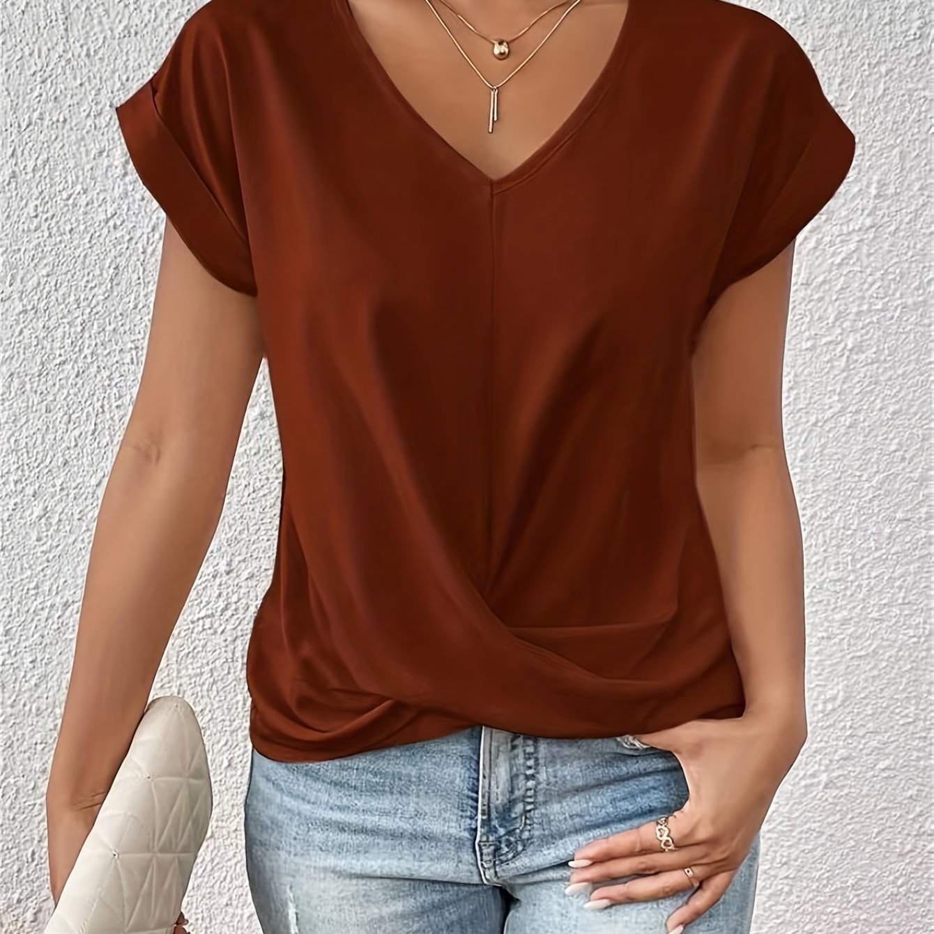 T-Shirt - Baumwoll-Polyester-Gemisch & Flexible Form