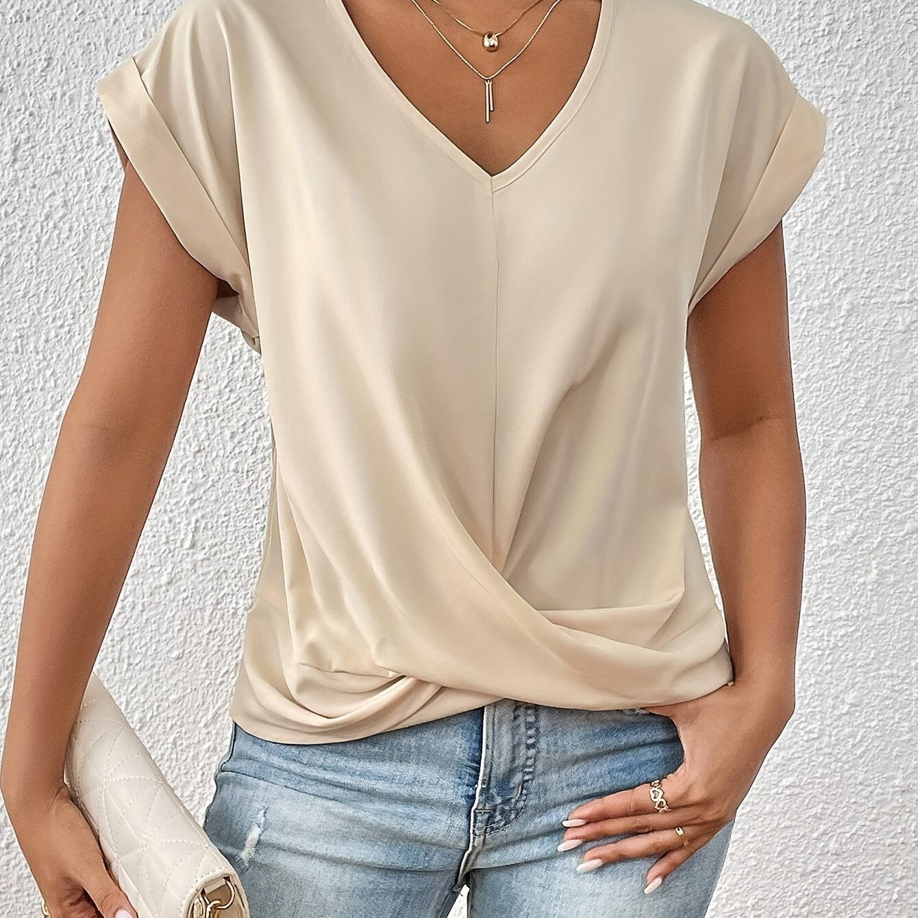 T-Shirt - Baumwoll-Polyester-Gemisch & Flexible Form