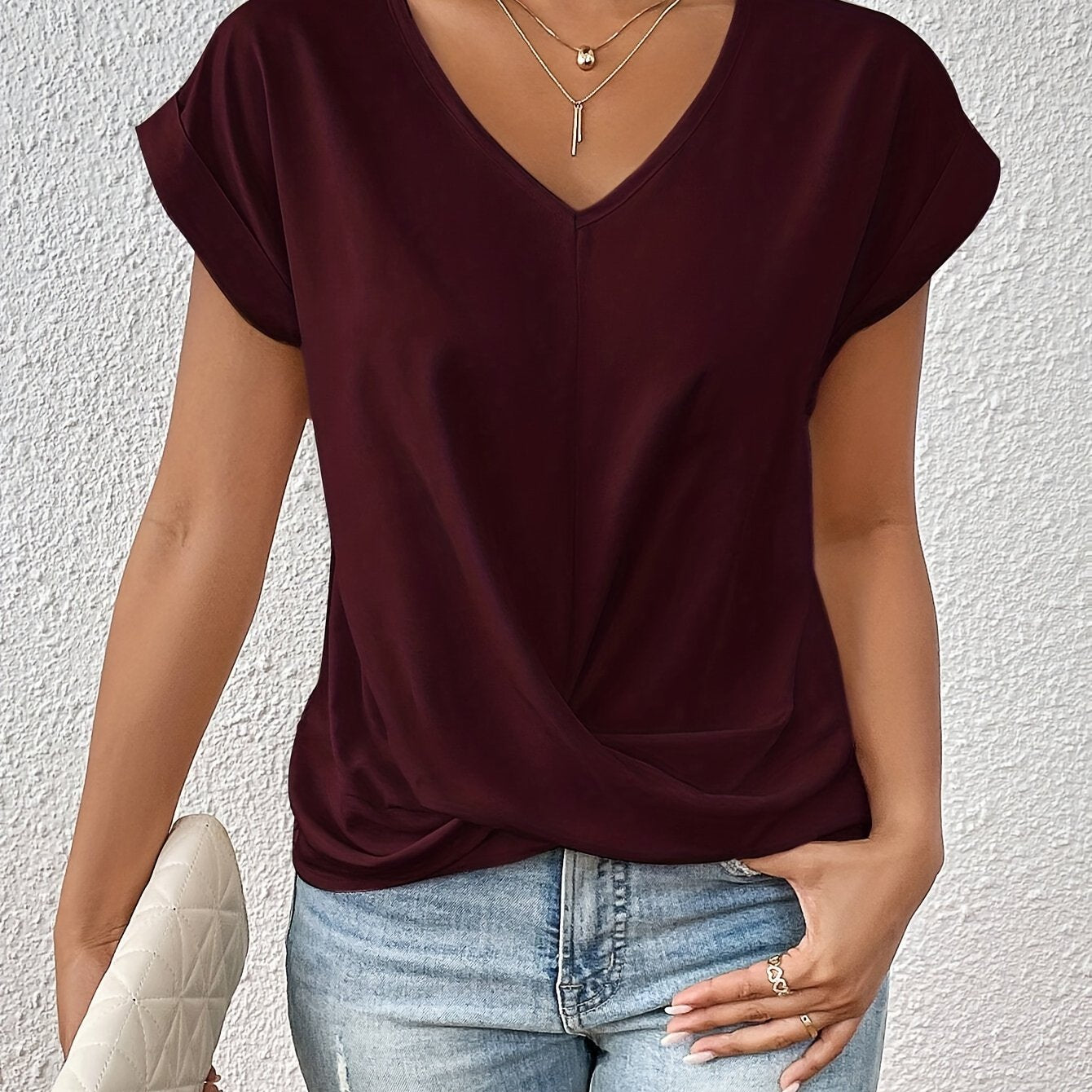 T-Shirt - Baumwoll-Polyester-Gemisch & Flexible Form