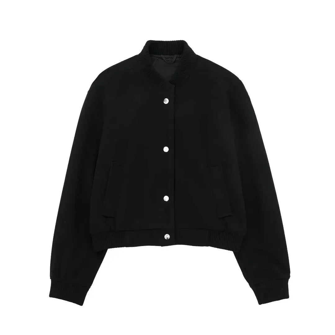 Soft Cropped Jacke