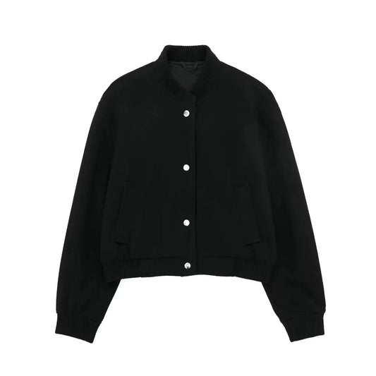 Soft Cropped Jacke