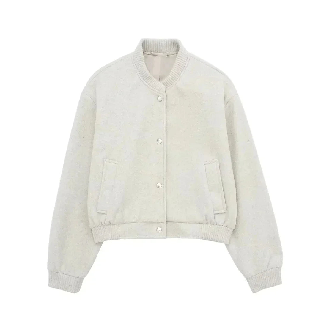 Soft Cropped Jacke