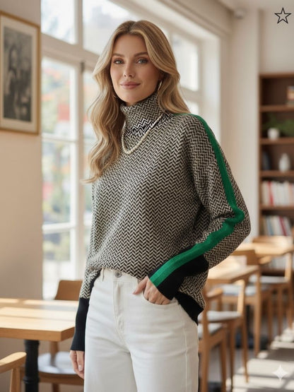 Tara | Eleganter und bequemer Rollkragenpullover für Damen
