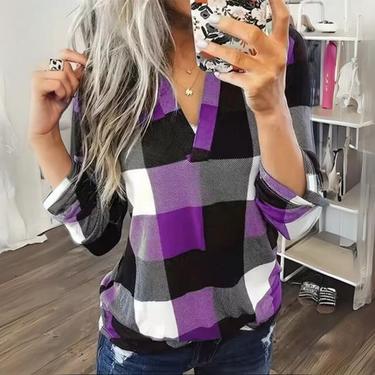 Tereza - Lässiges Frühlings Langarmshirt