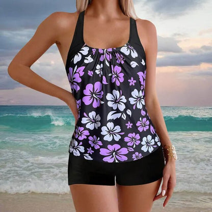 Stilvoller und trendiger Tankini-Badeanzug