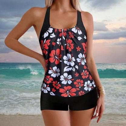 Stilvoller und trendiger Tankini-Badeanzug
