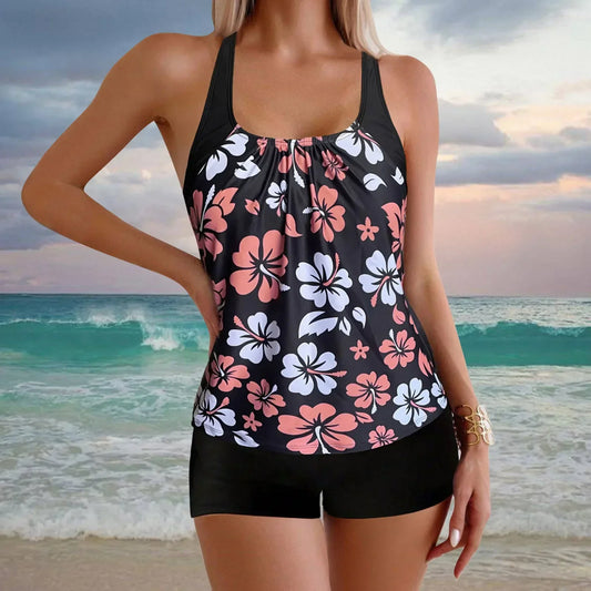 Stilvoller und trendiger Tankini-Badeanzug