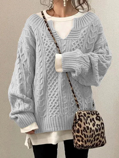 Kris - Modischer Strickpullover für Frauen