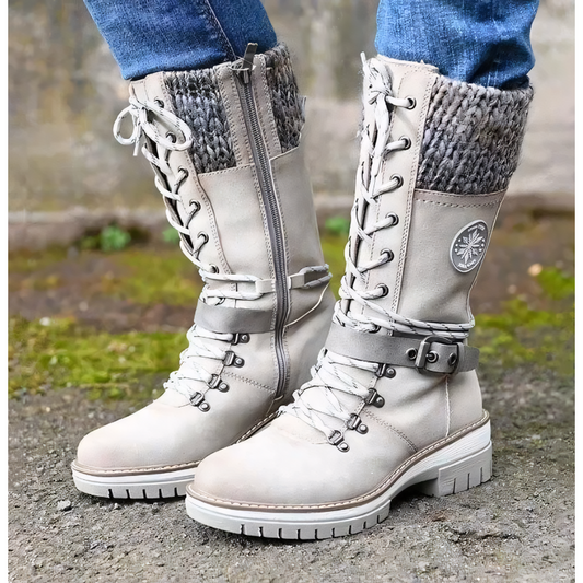 Philou - Stilvolle hohe Spitzenschuhe für Frauen