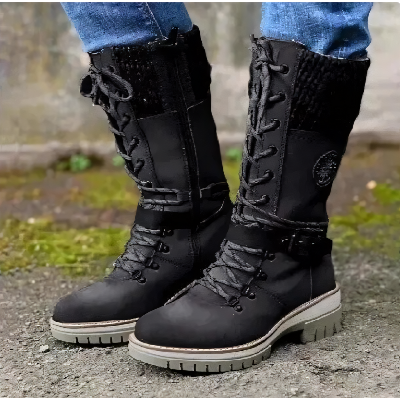 Philou - Stilvolle hohe Spitzenschuhe für Frauen