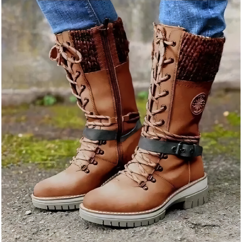 Philou - Stilvolle hohe Spitzenschuhe für Frauen