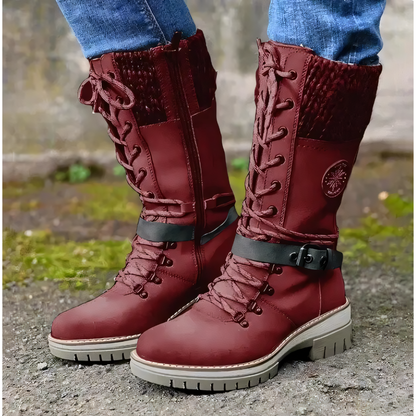 Philou - Stilvolle hohe Spitzenschuhe für Frauen