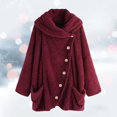 Kaitlyn - Bequeme Jacke mit Knöpfen für Frauen