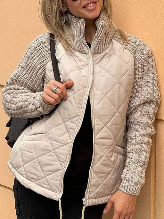 Milano™ | Warme Strickjacke mit Reißverschluss