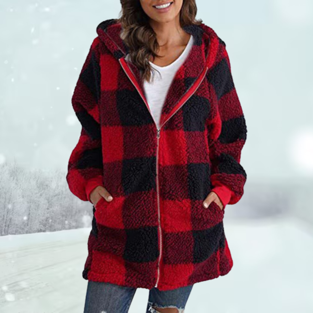 Paulina - Kuscheliger Wintermantel für Damen