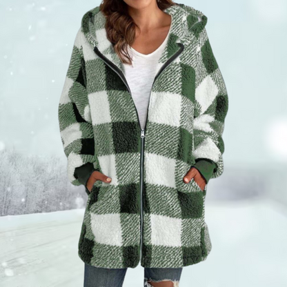 Paulina - Kuscheliger Wintermantel für Damen