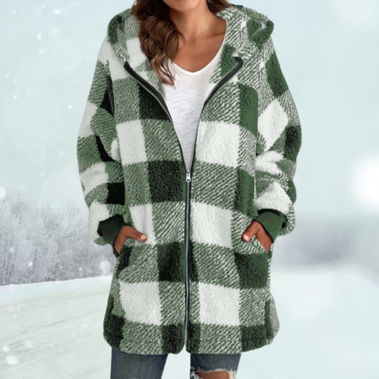 Paulina - Kuscheliger Wintermantel für Damen