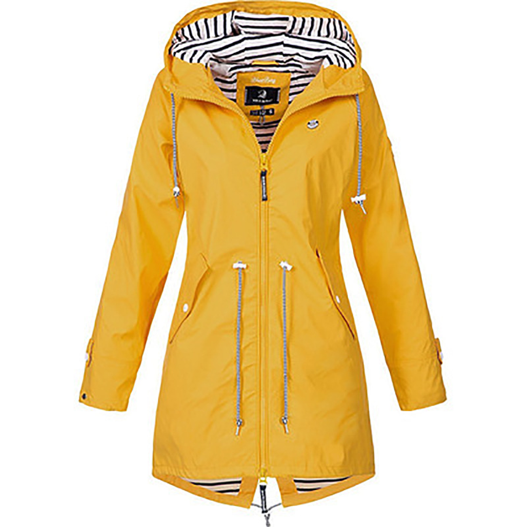 Fenna | Trendiger langer Damen-Mackintosh