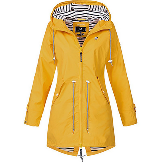 Fenna | Trendiger langer Damen-Mackintosh