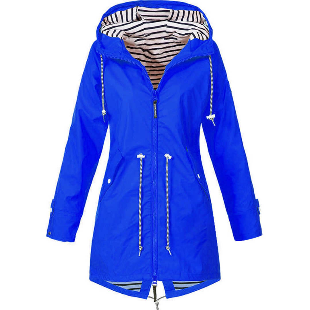 Fenna | Trendiger langer Damen-Mackintosh