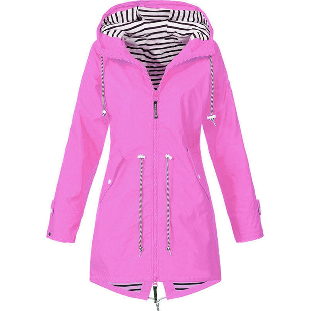 Fenna | Trendiger langer Damen-Mackintosh