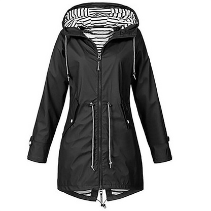 Fenna | Trendiger langer Damen-Mackintosh