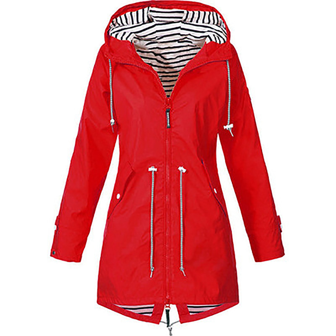 Fenna | Trendiger langer Damen-Mackintosh
