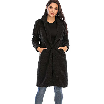 Modischer Teddy-Mantel für Frauen - Valeria