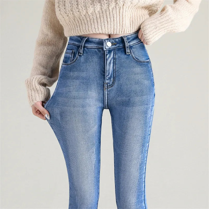 Vanna - Stretchige Thermojeans