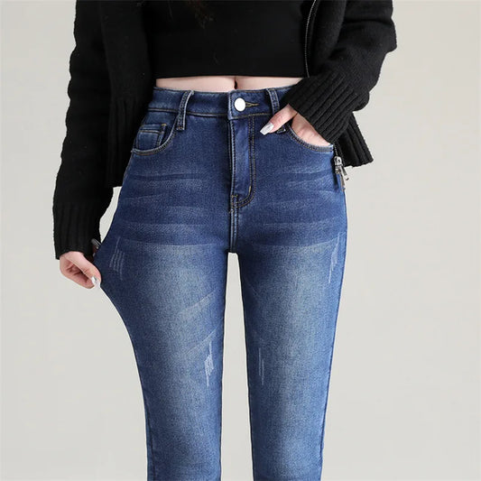 Vanna - Stretchige Thermojeans