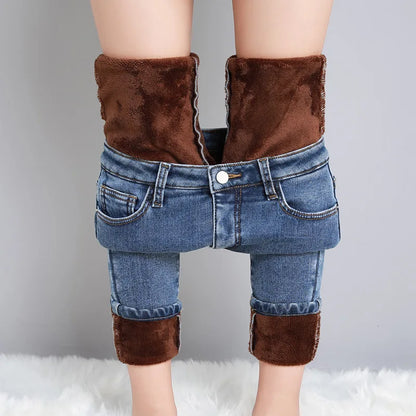 Vanna - Stretchige Thermojeans