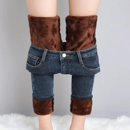 Vanna - Stretchige Thermojeans
