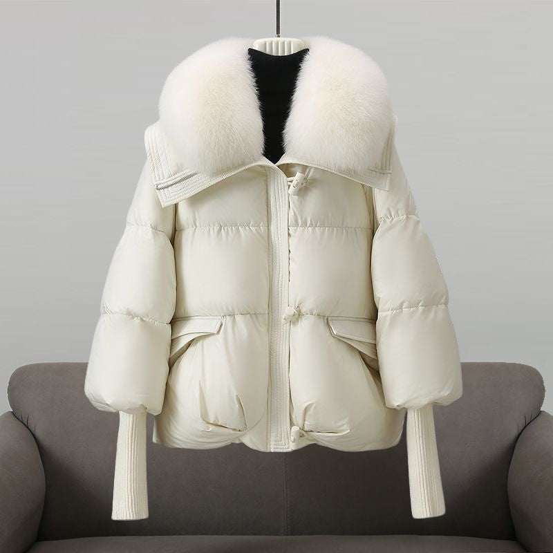 Roselune™ | Glamouröse Daunenjacke