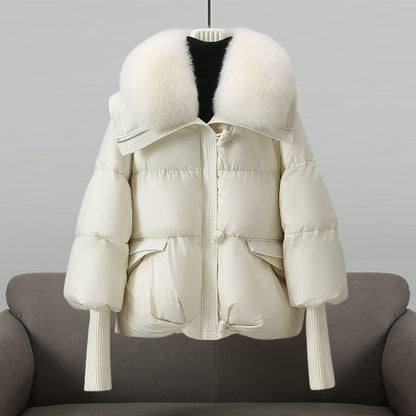 Roselune™ | Glamouröse Daunenjacke