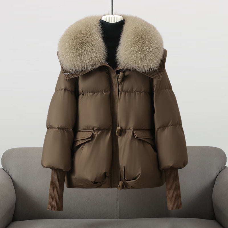 Roselune™ | Glamouröse Daunenjacke