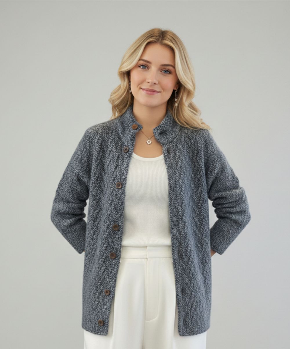 Nora – Schicke und lässige Damenstrickjacke | Komfort und Eleganz für jeden Tag