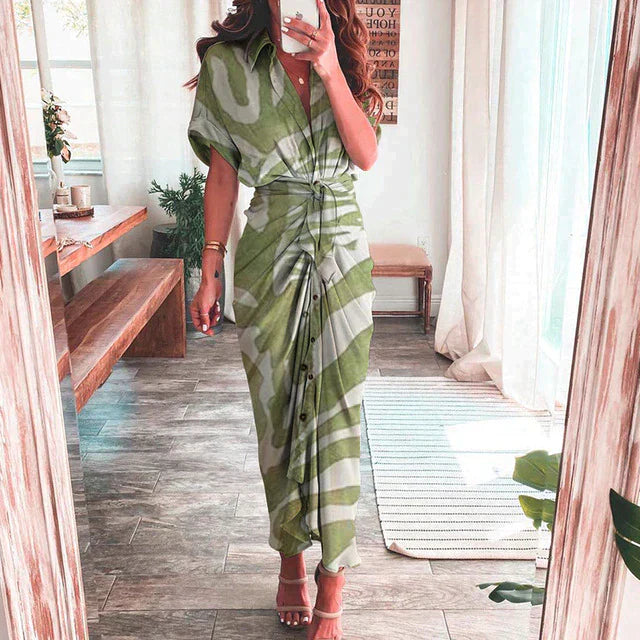 ELLIS - Boho-Kleid mit mehrfarbigem Druck