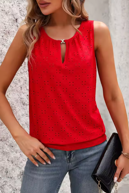 Victoria | Casual Ärmellose Blusen Sommer