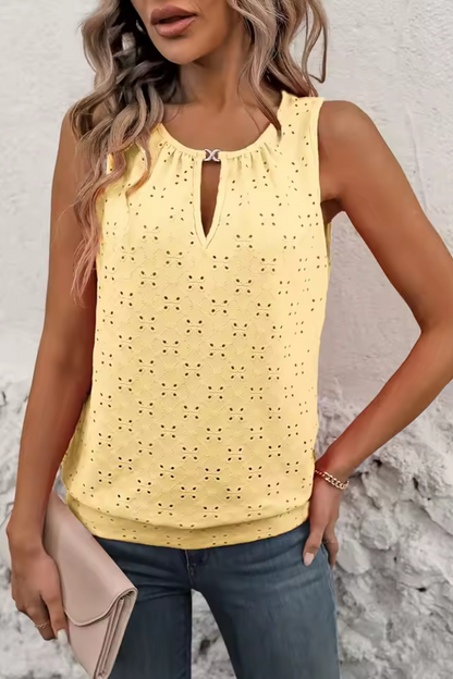 Victoria | Casual Ärmellose Blusen Sommer