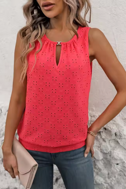Victoria | Casual Ärmellose Blusen Sommer
