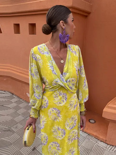 CM | Strahlendes Blumenkleid für Frauen