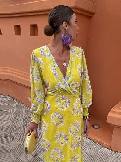 CM | Strahlendes Blumenkleid für Frauen