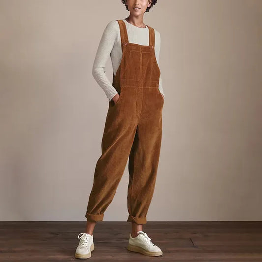 Stilvoller Curdoroy-Overall - Katja